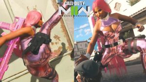 Nicki Minaj Finishing Moves in Call of Duty: Modern warfare II