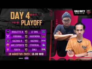 Playoff Week 2 Day 4 | Major Series Season 9  l Garena Call of Duty®: Mobile Indonesia