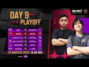 Playoff Week 3 Day 9 - Major Series Season 9  l Garena Call of Duty®: Mobile Indonesia