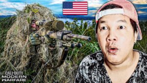មិនធម្មតាកំពូលSniperបាញ់បានជាង600ម៉ែត្រ! Call Of Duty Modern Warfare Cambodia Gameplay Part 5