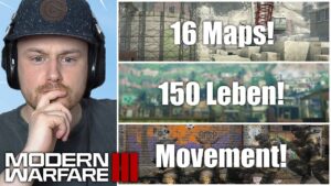So gut wird Modern Warfare 3... (16 Maps, TTK & Movement!)