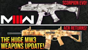 The MODERN WARFARE 3 WEAPONS Update...