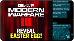 Unlock the Modern Warfare III Reveal Easter Egg!