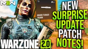 WARZONE: New SURPRISE UPDATE PATCH NOTES & Gameplay Changes! (MW2 New Update)