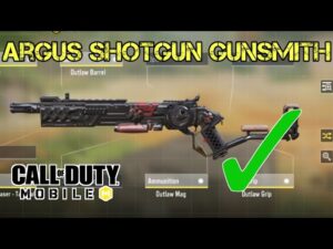 Best Argus Shotgun Gunsmith & Gameplay in COD Mobile | Call of Duty Mobile