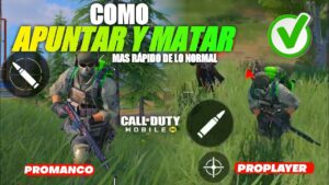 COMO APUNTAR Y MATAR MAS RÁPIDO DE LO NORMAL | CALL OF DUTY MOBILE| Trucos y Consejos