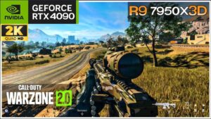 Call of Duty : Warzone 2 | RTX 4090 24GB + R9 7950X3D ( 2K Best setting ) Benchmark Gameplay