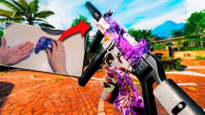 E é ASSIM que EU JOGO CALL OF DUTY com o CONTROLE! (Handcam)