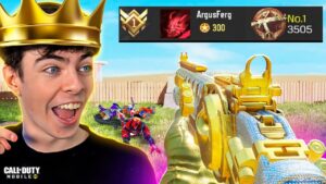 I BECAME THE #1 ARGUS PLAYER in COD Mobile...