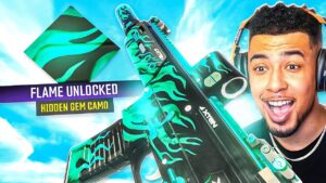 I GOT the NEW FLAME CAMO in MW2.. Animated!