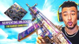 I UNLOCKED "SERPENTINE" CAMO in MW2.. So Rare! (NEW DMZ MASTERY CAMO)