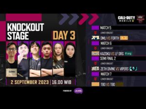 Knockout Stage Day 3 - Major Series Season 9  l Garena Call of Duty®: Mobile Indonesia