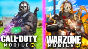 LEGENDARY GHOST in COD Mobile vs WARZONE Mobile