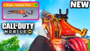 *NEW* LEGENDARY ARGUS - CARMINE FLARE 😍 (COD MOBILE)