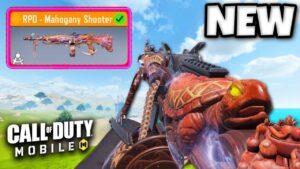 *NEW* LEGENDARY RPD - MAHOGANY SHOOTER 😍 (COD MOBILE)