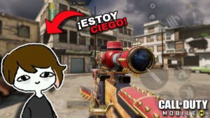 SUSCRIPTORES me RETAN a jugar una partida SIN ANTEOJOS - Call Of Duty Mobile