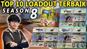 TOP 10 LOADOUT TERBAIK DI SEASON 8 BESERTA SETTINGANYA! - Call Of Duty Mobile Indonesia