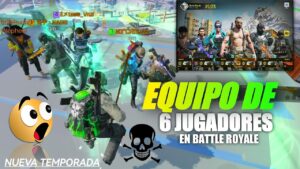 TREMENDO BUG 😮😱| EQUIPOS DE 6 JUGADORES EN BATTLE ROYALE | CALL OF DUTY MOBILE