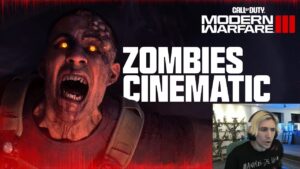 xQc Reacts to Zombie Cinematic | Call of Duty Modern Warfare III