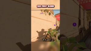 360 first blood - but it's a secret (Call of Duty MW2) #callofduty #whythetuck #mw2