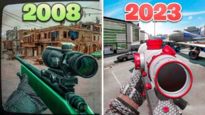 Call of Duty Then vs Now (2008-2023)