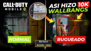 Cuando un jugador DEJA de ser NORMAL en Call Of Duty MOBILE (Buguea el juego) +10,000 WallBangs GOD!