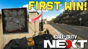FIRST WIN ON NEW WARZONE 3 MAP!