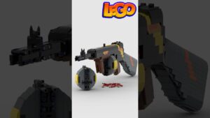 Lego toy gun that works from Call of Duty gameTommygun RELOAD