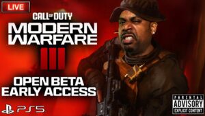 MWIII Multiplayer Early Access Open Beta PS5 Gameplay😈 LIVE