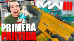 Mi PRIMERA PARTIDA EN CALL OF DUTY MODERN WARFARE 3