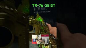 TR-76 GEIST Golden camouflage:Halloween modern warfare II call of duty multiplayer gameplay