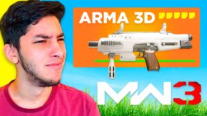 Usé un ARMA de IMPRESORA 3D en CALL OF DUTY
