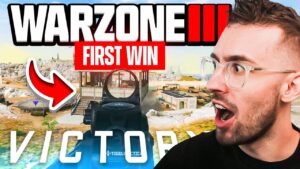 WORLDS FIRST WARZONE WIN on Modern Warfare III