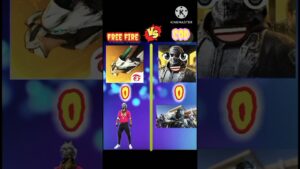 free fire vs call of duty comparison video|#ytshorts #shorts  #totalgaming #short