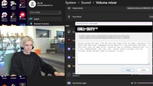 xQc sends a report to Call of Duty HQ