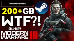 ABSOLUTELY INSANE PC Storage Requirements for Call of Duty Modern Warfare 3 - 200+ GB!