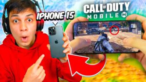 ASI ES CALL OF DUTY MOBILE EN EL IPHONE 15 PRO MAX DE $30,000 *épico*