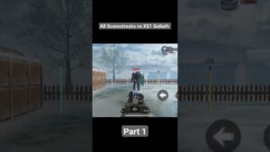 All Scorestreaks vs XS1 Goliath in COD Mobile | Call of Duty Mobile - Part 1