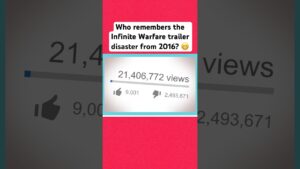 CALL OF DUTY: INFINITE DISLIKES