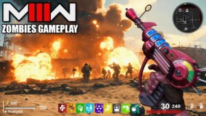 CALL OF DUTY MW3 ZOMBIES - FULL GAMEPLAY, EASTER EGGS, STORY MISSIONS, & CAMO GRIND!