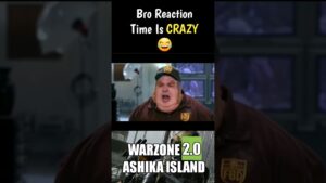 Call Of Duty Warzone Ashika Island: Bro Reaction Time Is CRAZY 😂 #gaming #laugh