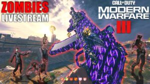 Call of Duty: Modern Warfare III Zombies Livestream *Solo* (No Commentary)