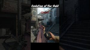 Evolution of the Galil in Call of Duty Zombies | #shortsfeed #gaming #codzombies