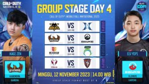 Group Stage Day 4 CDFI 2023 l Garena Call of Duty®: Mobile Indonesia