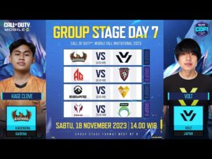 Group Stage Day 7 CDFI 2023 l Garena Call of Duty®: Mobile Indonesia