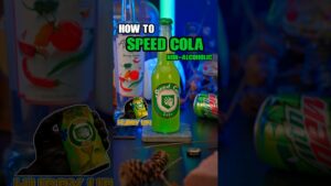 How To Make Speed Cola (Mocktail Inspired by Call of Duty) #speedcola #callofduty #nonalcoholic