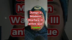JUEGA A CALL OF DUTY MW3 ANTES QUE NADIE