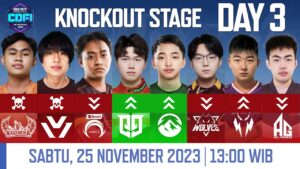 Knockout Stage Day 3 CDFI 2023 l Garena Call of Duty®: Mobile Indonesia