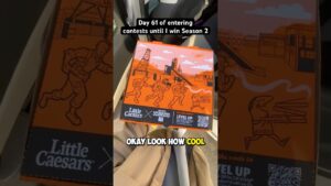 Little Caesar’s x Call of Duty: Modern Warfare III is HERE! 🍕 #contest #food #review #shorts