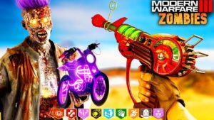 "MWZ" SOLO SECRET BIKE HUNT! / CAMO GRIND /  "MW3 ZOMBIES" / (Call of Duty Modern Warfare 3 Zombies)